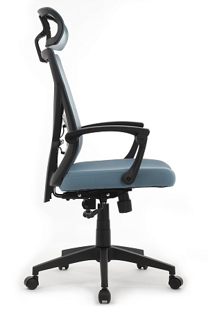 Офисное кресло (Чёрный пластик) OLIVER W-203 AC