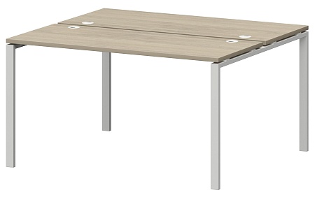 Бенч двойной на металлокаркасе СМС2-П-18К.120.Пр25