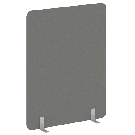 Перегородки на металлических опорах на фетровых по...