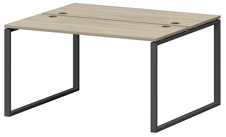 Бенч двойной на металлокаркасе СМС2-О-18К.120.Пр25