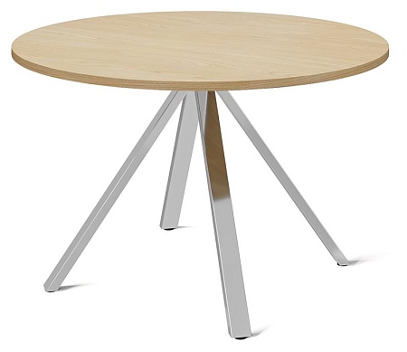 EXE Стол д/перег. круглый Хром 101 905 WAL 07