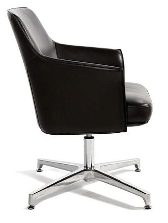 Конференц кресло Бордо CF C1918 CF black leather