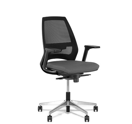 Кресло синх, 3D, алюм 4U MESH 600 3D Alum MH YI363