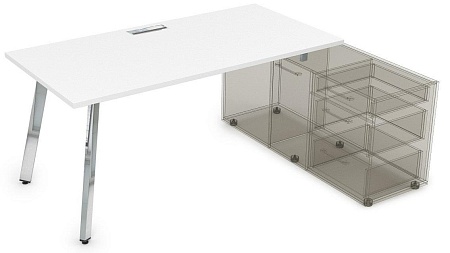 Стол с тумбой опорной 10СТО.079