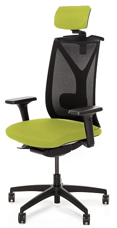 Кресло,синх,1D,под&в, ч DION MeshBl 870 1D black
