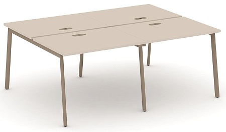 Рабочая станция на 4 места с лючком ES.D.RS-4.1-LP