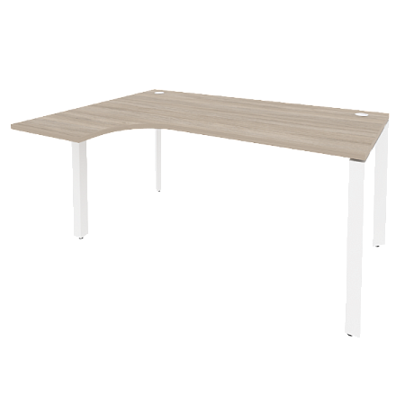 Стол эргономичный левый на П-образном м/к O.MP-SA-4L