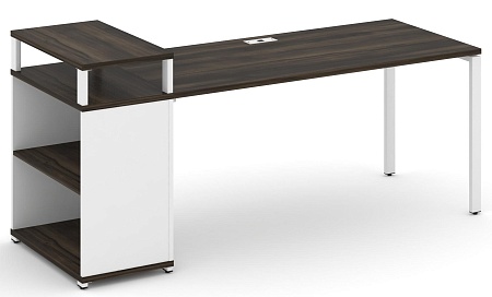 Стол рабочий с опорным стеллажом с верхним горизонтом CN.SP-208
