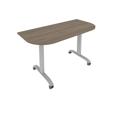 Стол радиусный складной мобильный СМ-5.1 ШхГхВ(1400х650х757)мм