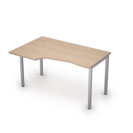 Стол на металлических опорах без экрана 2М.122L