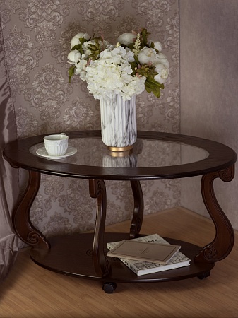Журнальный столик Овация С (Темнокоричневый)