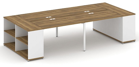 Рабочая станция с опорными стеллажами CN.DRS-246