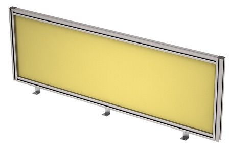 Барьер фронтальный в алюминевом профиле, вставка т...