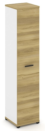 Шкаф одна узкая секция, 5 ниш ( фасад ЛДСП,  на 5 ниш) CN.STU-518 B/W