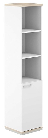Шкаф 5 ур. 400 полуоткрытый AG.219.WH.WH.WH.R