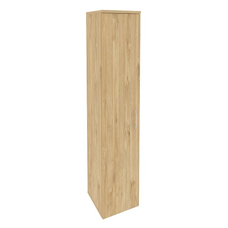 Шкаф высокий узкий левый (1 высокий фасад ЛДСП) O.SU-1.9(L)