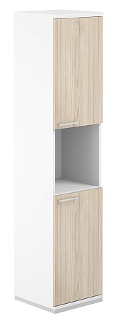 Шкаф 5 ур. 400 с нишей AG.219.WH.WH.WH.WH.R