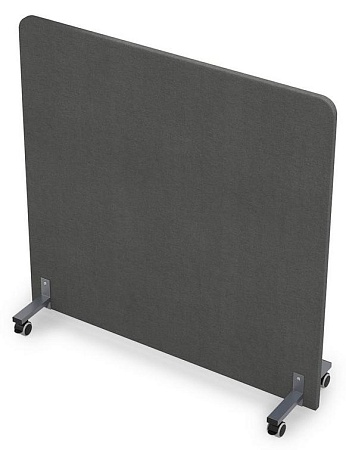Акустическая мобильная перегородка на стационарных...