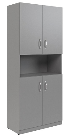 Шкаф с 2-мя комплектами глухих малых дверей SR-5W.4
