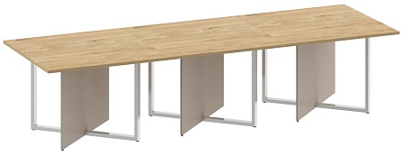 Стол переговорный, тройной, прямоугольный SK.SP-KV-110-3
