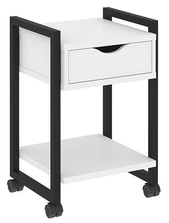 Тумба на колесных опорах с ящиком и полкой VR.L-T1.K