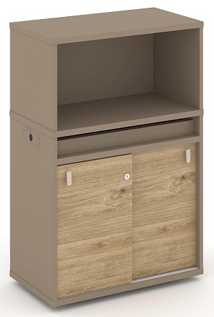 Набор №3. Тумба одиночная + низкая надставка ES.NB.1N-3