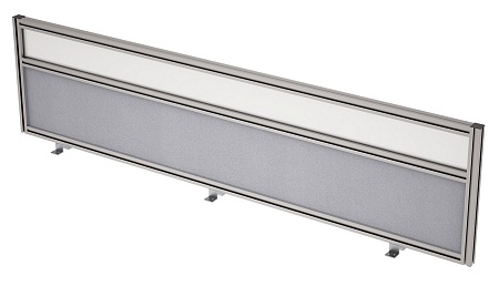 Барьер фронтальный в алюминевом профиле, вставка с...