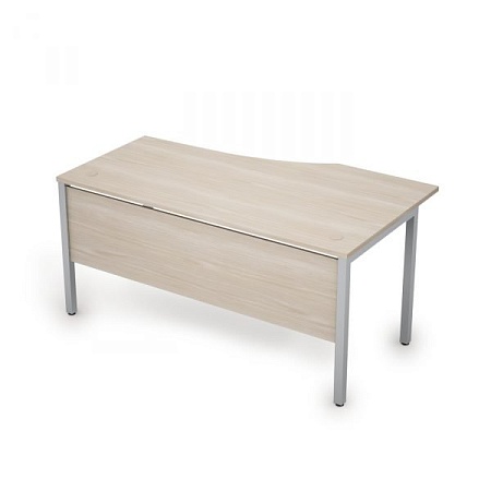 Стол криволинейный с экраном из ДСП левый 6МД.020