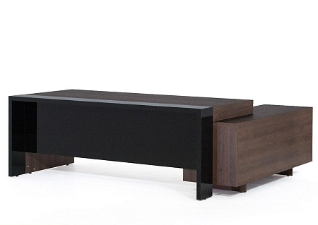 LAVA Стол на опорной тумбе 127/DC/16+ 303/DC/DC.07