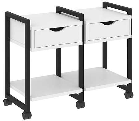 Тумба на колесных опорах наборная. Вариант №1 VR.L-TN-1.K