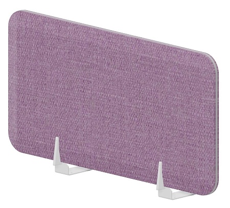 Торцевой промежуточный экран для столов гл.80см UF...