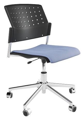 Кресло, каркас Хром, Пластик Черный ЦБ-00011384