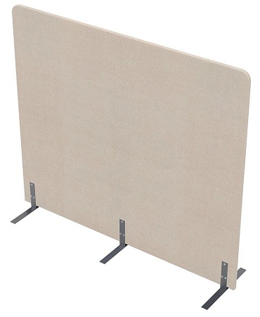 Акустическая мобильная перегородка на стационарных...