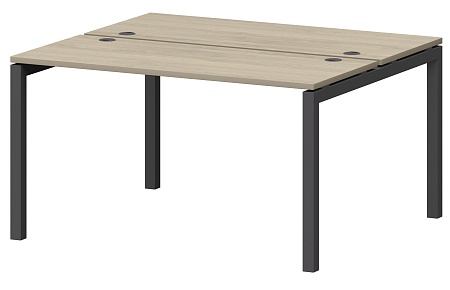 Бенч двойной на металлокаркасе СМС2-П-18К.120.Пр50