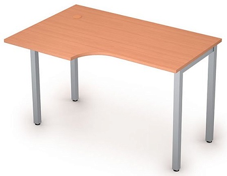Стол на металлических опорах без экрана 2М.141L