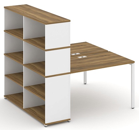 Рабочая станция с опорным стеллажом с надставкой высокой CN.DRS-214