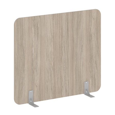 Перегородки на металлических опорах на фетровых по...