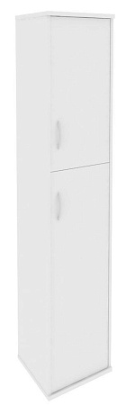 Шкаф высокий узкий правый (1 средняя дверь ЛДСП, 1 низкая дверь ЛДСП) А.СУ-1.8 (R)