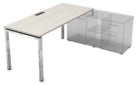 Стол рабочий прямолинейный правый НСТП-П.996