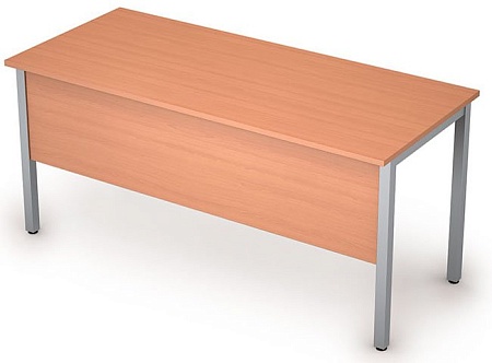 Стол на металлических опорах, экран ЛДСП 2МД.104