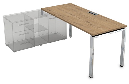 Стол рабочий прямолинейный левый НСТЛ-П.995