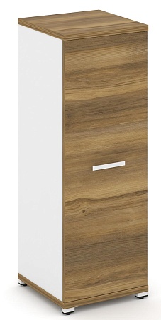 Шкаф одна узкая секция, 3 ниши (фасад ЛДСП, 3 ниши) CN.STU-316 B/W