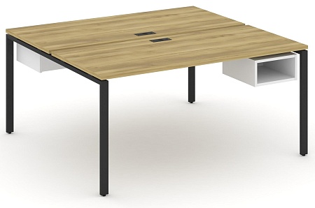 Рабочая станция двух сторонняя с подвесными тумбами на 2 места CN.DRS-104