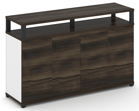 Распашной шкаф опорный/приставной с верхним горизонтом CN.SOPR-006 B/W