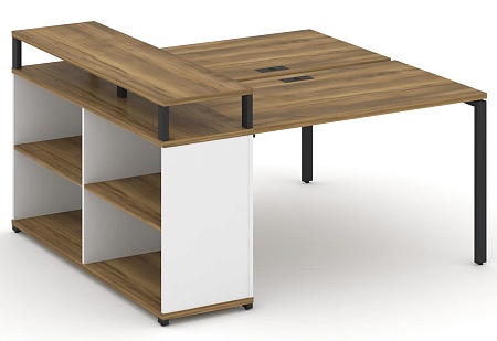 Рабочая станция с опорным стеллажом с верхним горизонтом CN.DRS-206