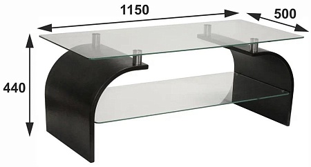 Журнальный столик Гурон 1 (Венге)