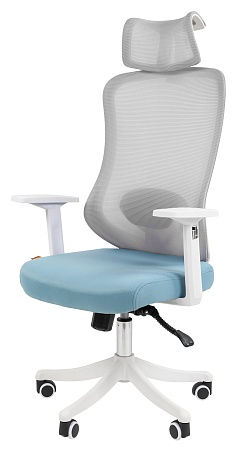 Офисное кресло Chairman CH563 белый пластик