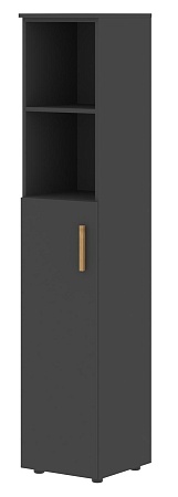 Шкаф колонка с глухой средней дверью и топом FHC 40.6(L)