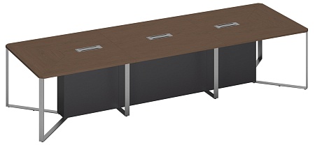 Стол для переговоров составной 3-секционный ВЛ 107 ДТ ДТ АТ ХР