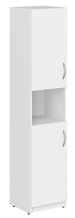 Шкаф колонка с 2-мя глухими малыми дверьми  SR-5U.4(L)